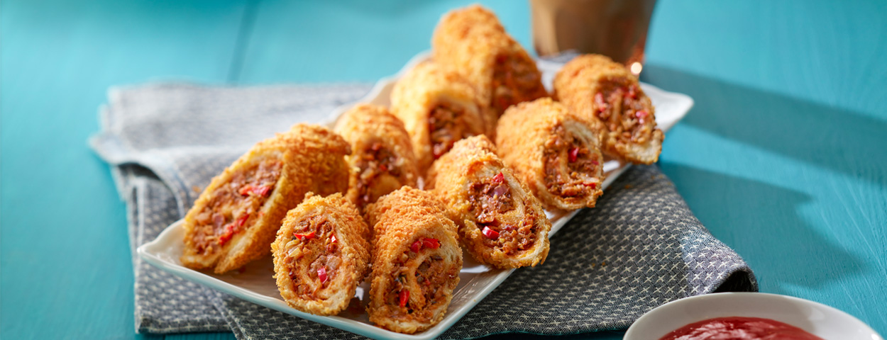 Fried Sardines Rolls