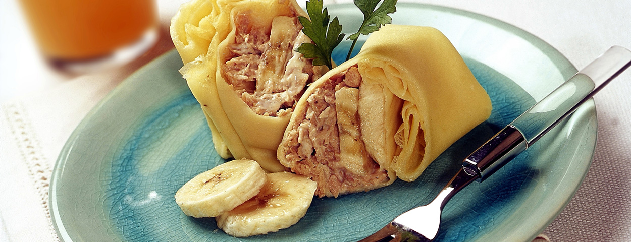 Tuna And Banana Pancake