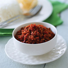 Dry Chilli Tuna Sambal