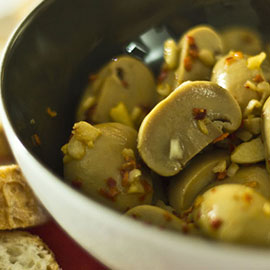 Spicy Mushroom Tapas