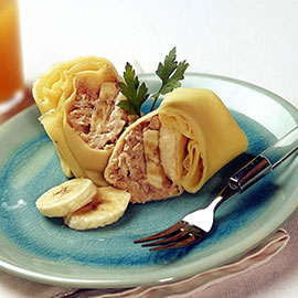 Tuna And Banana Pancake