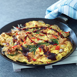 Tuna And Ulam Raja Omelet